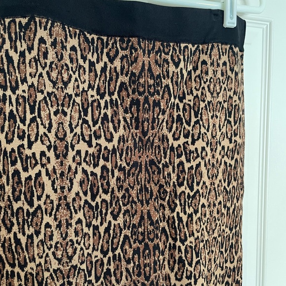Cache leopard double zip skirt - Picture 2 of 10